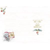 Lovely Daughter Me to You Bear Christmas Card Extra Image 1 Preview